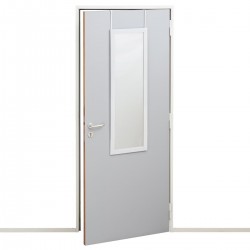 Miroir de porte en plastique 110X36cm CLASS - Blanc