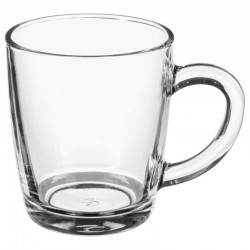 Mug en verre 34cL LIAM - Transparent