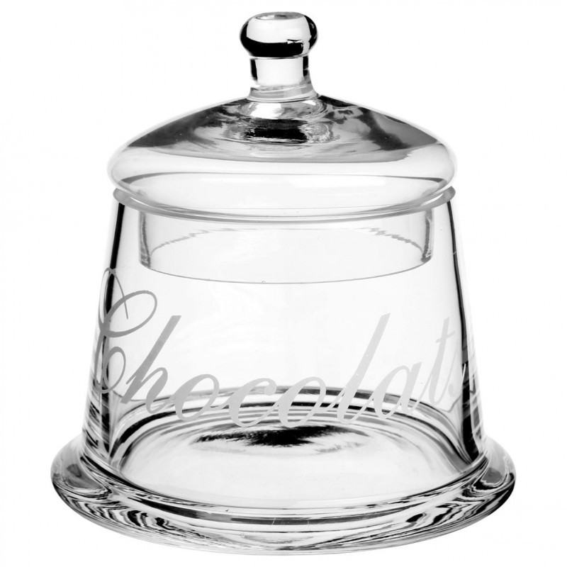 Bonbonnière à chocolats en verre 40cL - Transparent - Veo shop