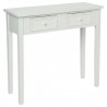 Console CHARME, ESPRIT CAMPAGNE - Blanc