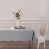 Nappe 140X240cm CHAMBRAY - Gris clair