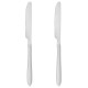 Lot de 2 couteaux inox NEVIS - Argent