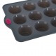 Moule à 12 muffins en silicone SILITOP - Gris
