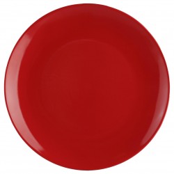 Assiette plate D26cm COLORAMA - Rouge
