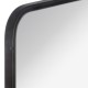 Miroir triptyque d'atelier en métal 45X70cm CHIC FACTORY - Noir