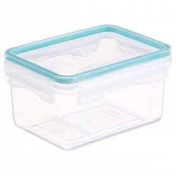 Boîte rectangle en plastique 0,73L CLIP EAT - Bleu