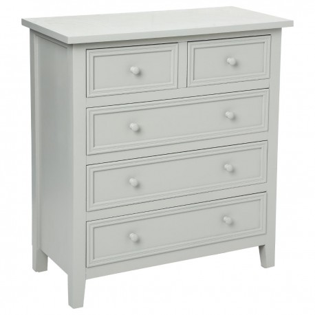 commode gris clair