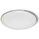 Assiette plate D27cm SOFT GREY - Blanc