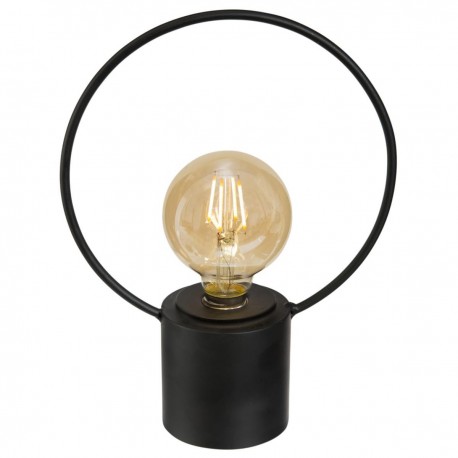 Lampe ampoule LED H26,5cm BLUSH LIVING - Noir
