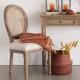 Chaise en bois blanchi CLEON CANAGE, ATELIER D'HIVER - Lin