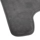 Tapis contour WC 48X48cm COLORAMA - Gris