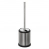 Brosse WC à clapet - Argent