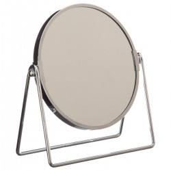 Miroir balançoire en acier chromé - Argent