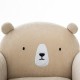 Fauteuil ours pour enfant - Beige