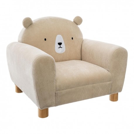 Fauteuil ours pour enfant - Beige