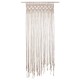 Rideau fil en macramé 200X90cm RITUALITY - Beige