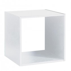 Étagère cube en bois MIX'nMODUL - Blanc
