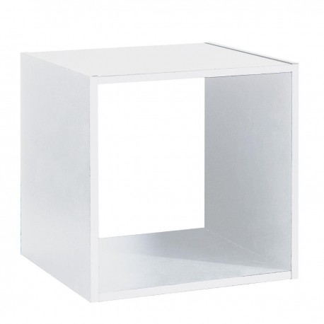 Étagère cube en bois MIX'nMODUL - Blanc - Veo shop