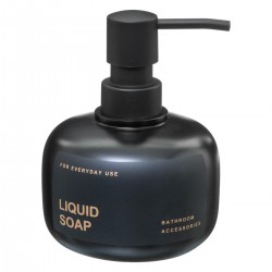 Distributeur de savon en polyrésine BLACK - Noir