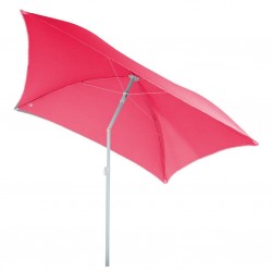 Parasol de plage carré 180cm HELENIE - Rose