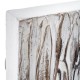 Miroir rectangle en bois à relief 166X80cm - Marron