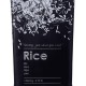 Boîte à riz en relief 1,25 kg - Noir
