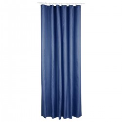 Rideau de douche en polyester 180X200cm - Bleu marine