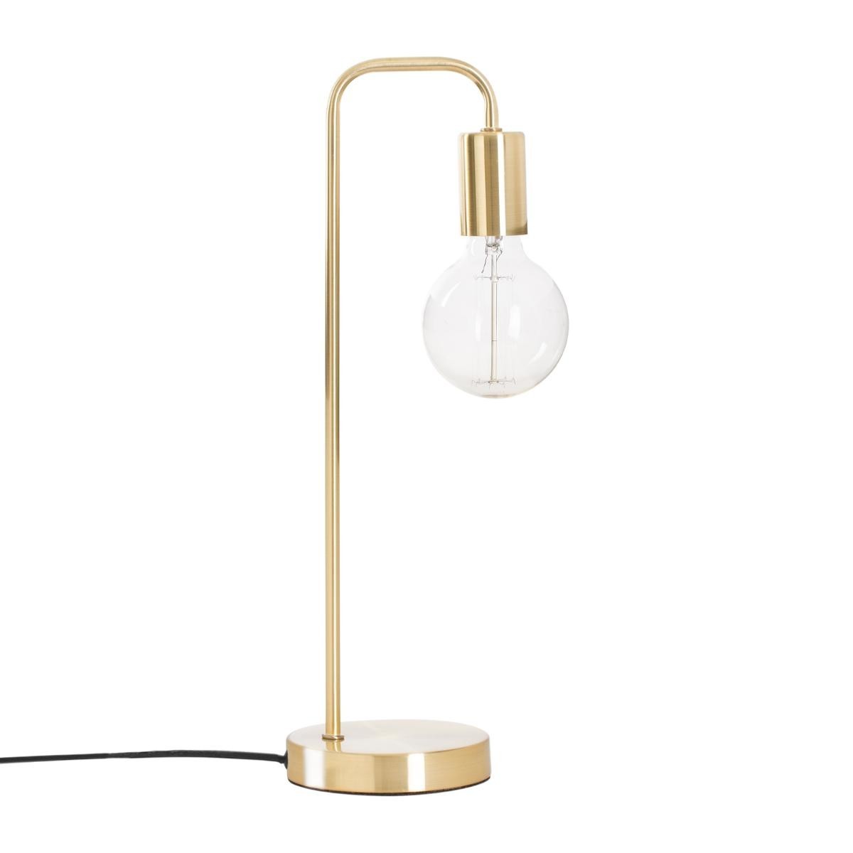 Lampe boule à poser H43cm DRIS - Doré - Veo shop