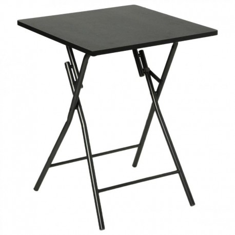 Table pliante 60X60cm BASIC - Noir