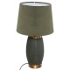 Lampe en céramique H43,5cm SEFA - Vert cèdre