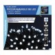 Guirlande programmable 96 LED blanc froid 7m