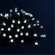 Guirlande programmable 96 LED blanc froid 7m