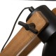 Lampadaire en bois de pin H158cm THE CUBA FACTORY - Marron et noir