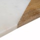 Planche de présentation effet marbré 30X15cm GEOM HYGGE - Blanc