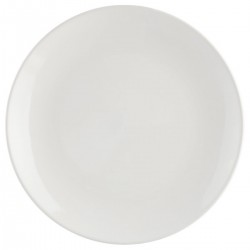 Assiette plate D26cm COLORAMA - Blanc