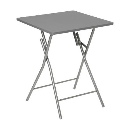 Table pliante 60X60cm BASIC - Gris