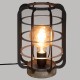 Lampe H28cm BERRY - Gris foncé