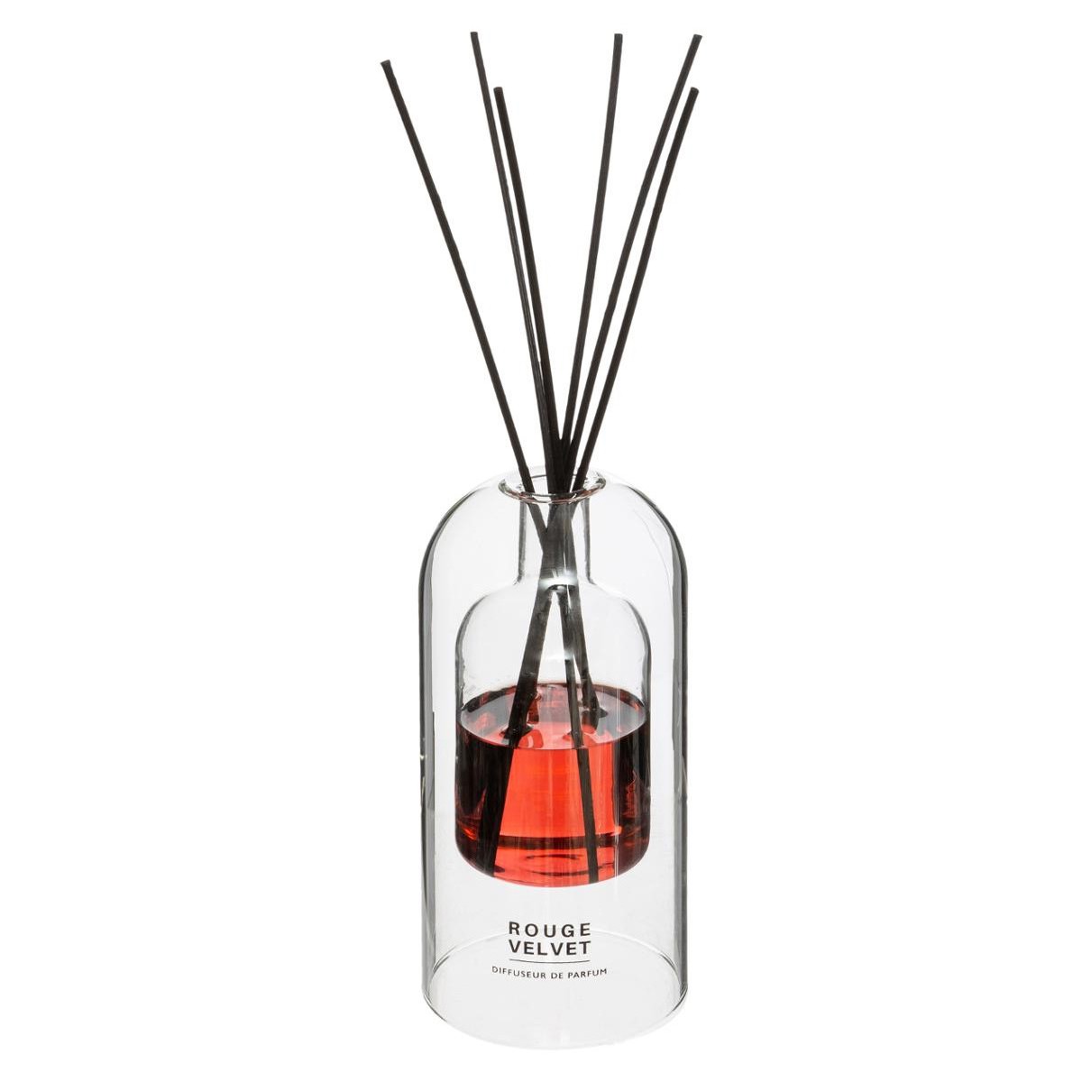 Diffuseur de parfum 6 bâtonnets 150mL ILAN - Rouge velvet - Veo shop