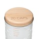 Boîte à capsules de café SCANDI NATURE BR6 - Blanc