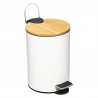 Poubelle ronde 3L SOFTCLOSE, TRIO - Blanc