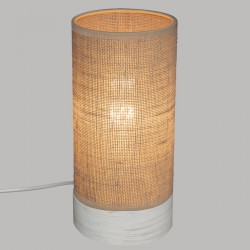 Lampe H27cm ELVA - Naturel