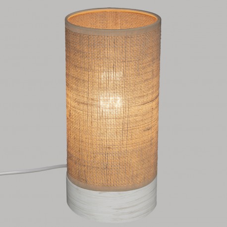 Lampe H27cm ELVA - Naturel