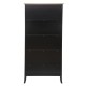 Bibliothèque avec un tiroir H175cm CHRYSA - Noir