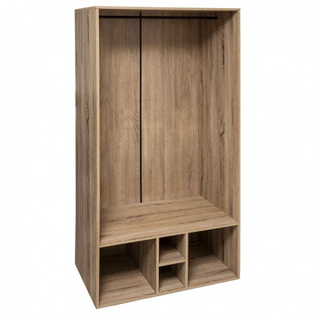 Penderie H170cm MIX'nMODUL - Naturel
