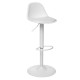 Chaise de bar ajustable H103cm AIKO - Blanc