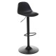 Chaise de bar ajustable H103cm AIKO - Noir