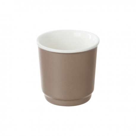 Tasse espresso en porcelaine 9cL NATURE - Taupe