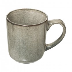Mug en céramique 42cL MINERAL BAMBOU - Vert gris