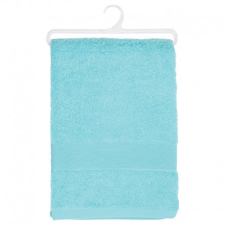 Drap de bain en coton 450g/m² 100X150cm - Bleu aqua