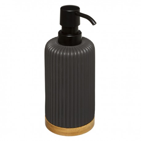 Distributeur de savon en polyrésine MODERN COLOR - Noir